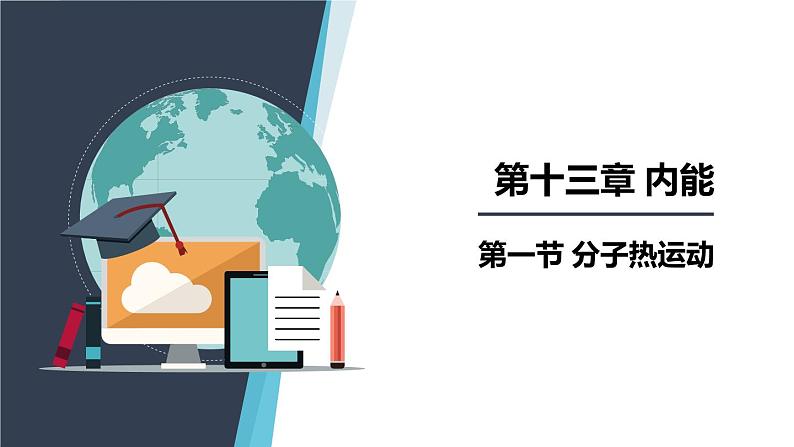 人教版(2024)九年级物理全册13.1分子热运动ppt课件第1页