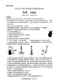 湖南省长沙市长沙县2024-2025学年九年级上学期11月期中物理试题