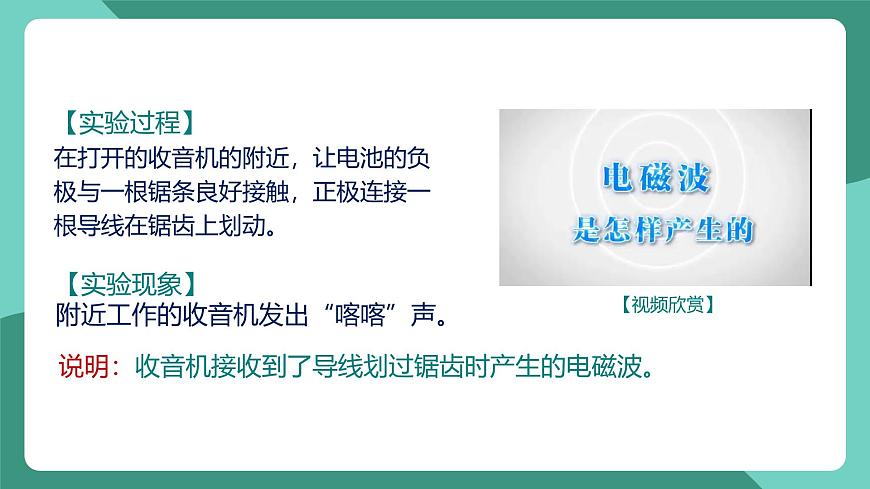 人教版物理九年級下冊21.2 電磁波的海洋 課件第7頁