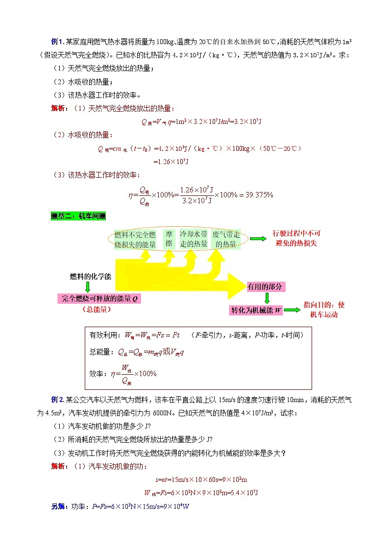 中考物理一轮复习专项练习 《热学计算专题突破》第2页