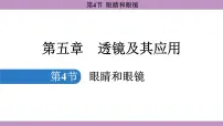 初中物理人教版(2024)八年级上册(2024)第4节 眼睛和眼镜多媒体教学课件ppt