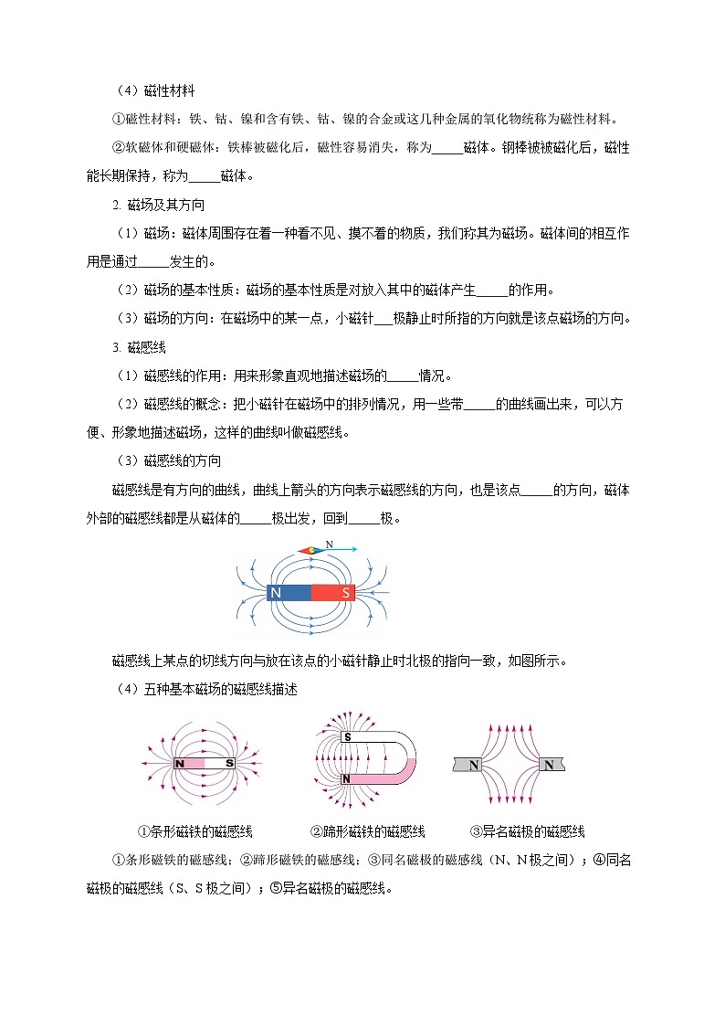 2025年中考物理一轮复习讲与练专题19 电与磁(知识梳理+典例+练习)(教师版)03
