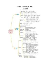 2025年中考物理一轮复习讲与练专题20 信息的传递 能源(知识梳理+典例+练习)(教师版)