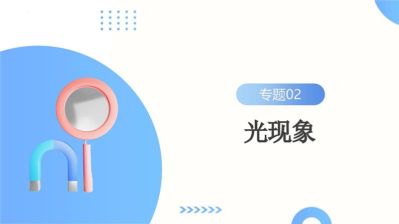 2025年中考物理一轮复习讲练测课件专题02 光现象(含答案)第2页