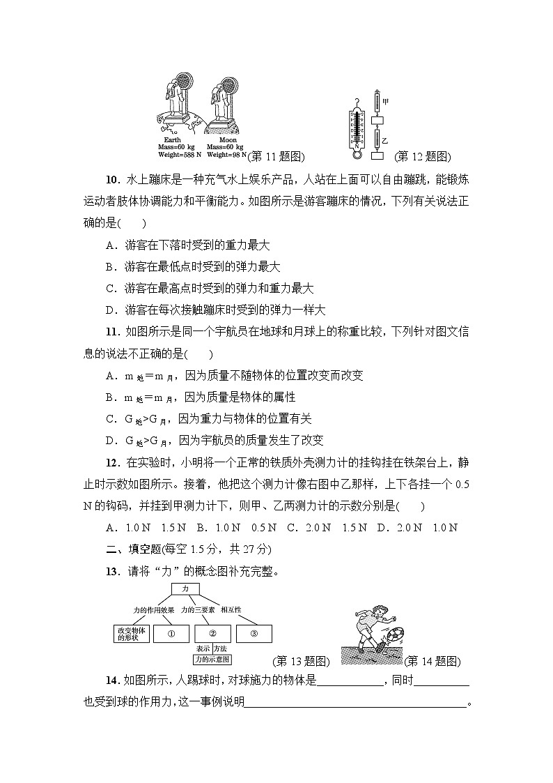 沪科版(2024新版)八年级上册物理第六章学情调研测试卷(含答案)03