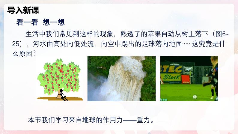6.3 来自地球的力—初中物理八年级全一册 同步教学课件(沪科版2024)第4页