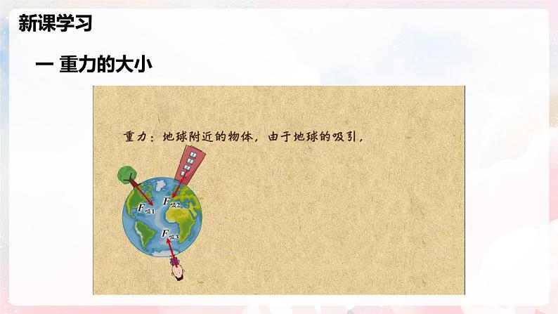 6.3 来自地球的力—初中物理八年级全一册 同步教学课件(沪科版2024)第6页
