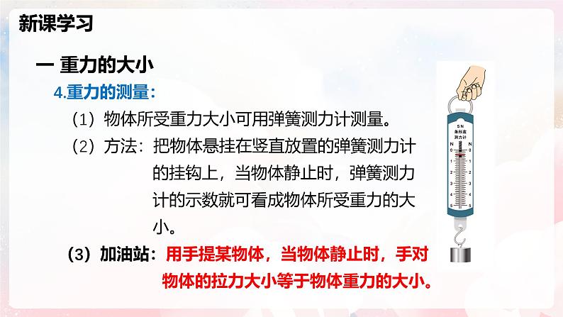 6.3 来自地球的力—初中物理八年级全一册 同步教学课件(沪科版2024)第8页