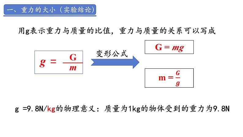 新人教版物理八年级下册7.3 重力 课件+教案+同步练习+学案(含答案)08