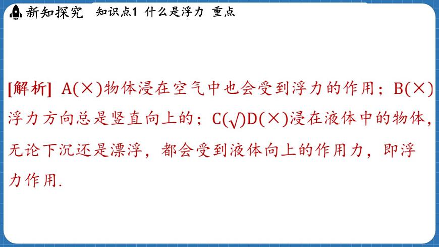 9.1 認識浮力 課件 ---2024-2025學(xué)年物理滬科版八年級全一冊第7頁