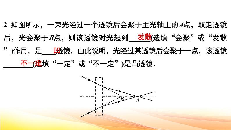 人教版(2024新版)八年级上册物理第五章 透镜及其应用 章末复习课件第6页