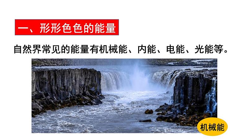 (教科版)九年级物理下册11.1节 能量守恒定律 (课件)第3页