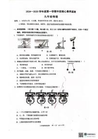 广东省清远市连州市2024-2025学年九年级上学期期中物理试卷
