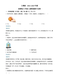 广东省汕头市潮南实验学校2024-2025学年八年级上学期期中考试物理试题（解析版）-A4