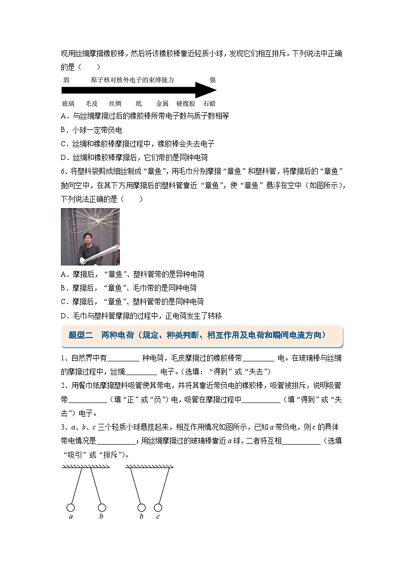 考题猜想02 电学基础【10大题型专练】(原卷版)第2页