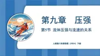 物理人教版(2024)第5节 流体压强与流速的关系教学演示ppt课件