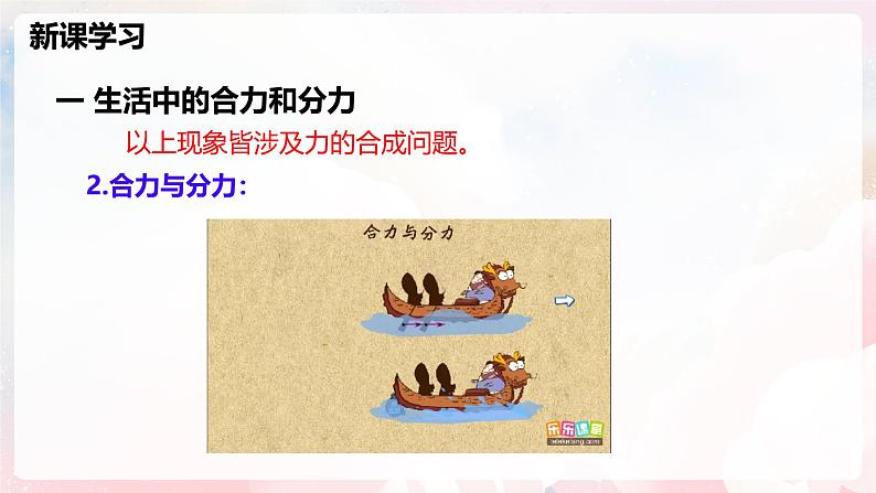 7.2 力的合成—初中物理八年级全一册 同步教学课件(沪科版2024)第8页