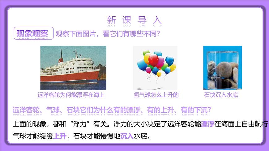 10.3 物體的浮沉條件及應(yīng)用 精品同步課件第3頁