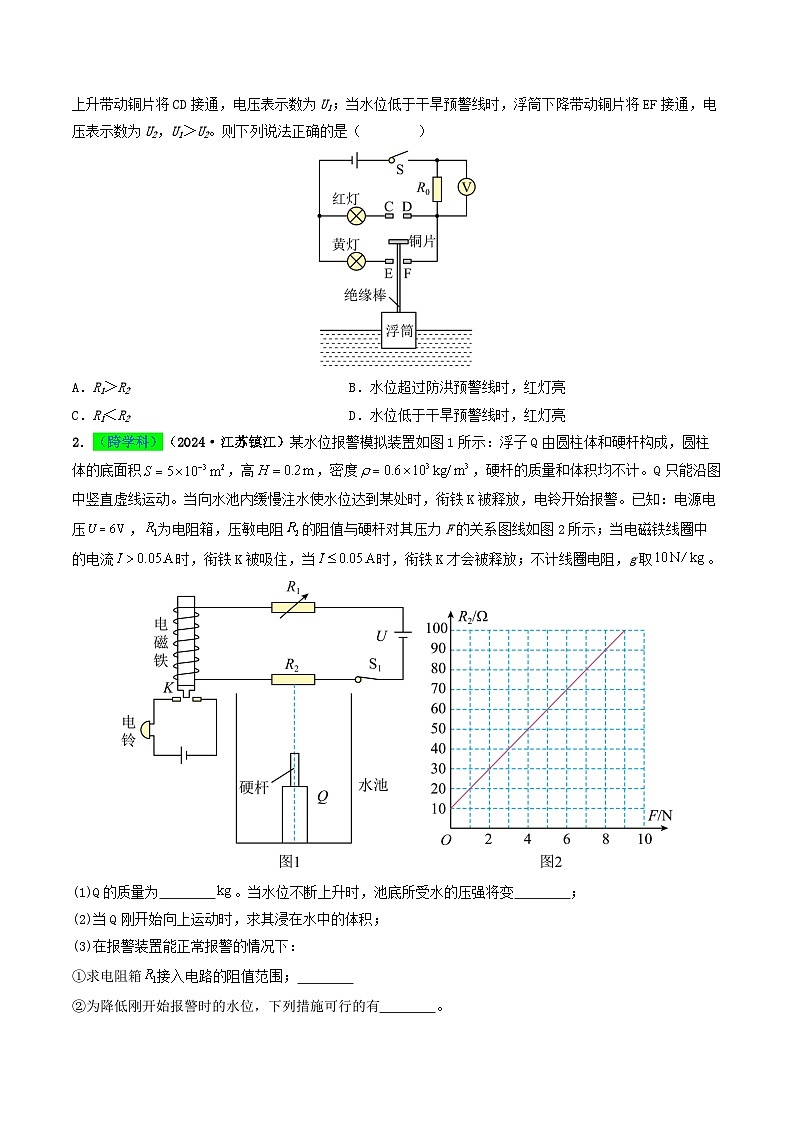 专题14 欧姆定律及其应用(考情聚焦+中考新考法+真题透视5大考向+新题特训)(原卷版)第2页