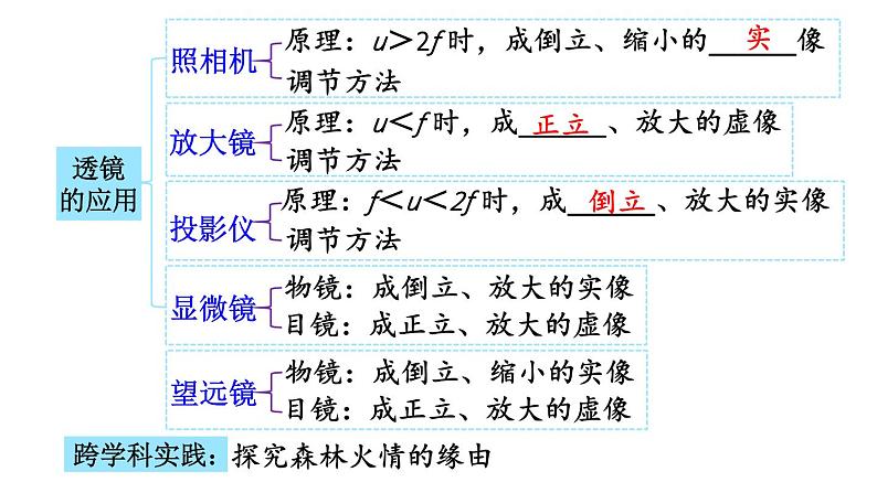 初中物理新沪科版八年级全册第四章 神奇的透镜练习教学课件2024秋第5页