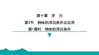 物理八年级下册（2024）第3节 物体的浮沉条件及应用备课课件ppt
