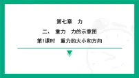 初中物理苏科版(2024)八年级下册(2024)二、重力 力的示意图集体备课ppt课件