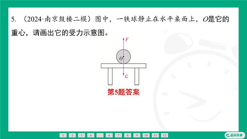 8.1 二力平衡 课件 2024-2025学年苏科版物理八年级下册第6页