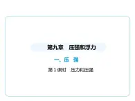 9.1压　强课件-- 2024-2025学年苏科版物理八年级下册