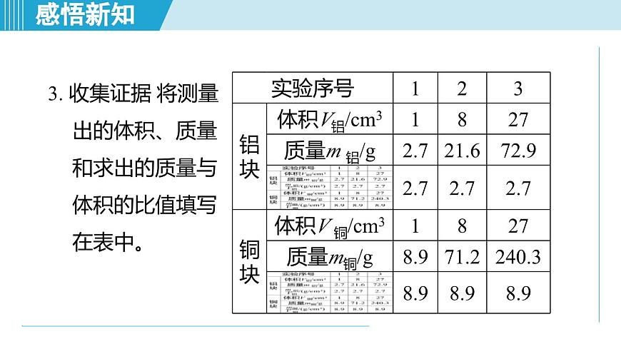 北師大版（2024）八年級物理下冊課件 6.2物質(zhì)的密度第5頁