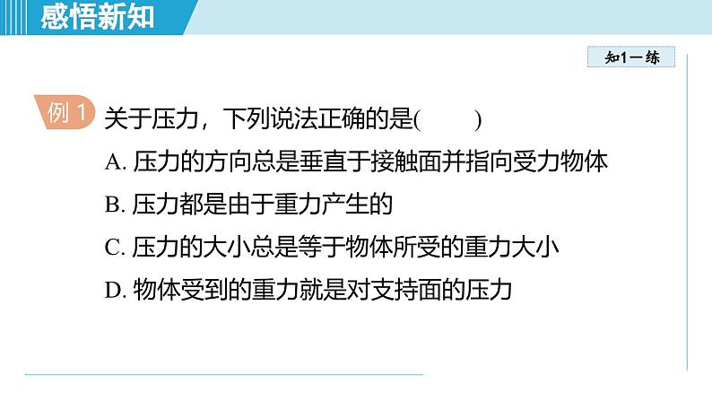 北师大版(2024)八年级物理下册课件 8.1压强第8页