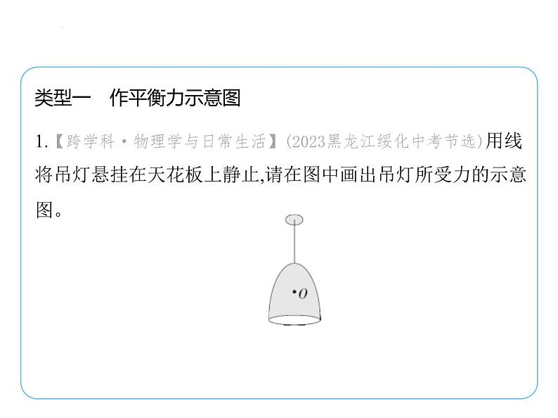 专项素养综合全练(三) 力的示意图(二)课件-- 2024-2025学年苏科版物理八年级下册第2页