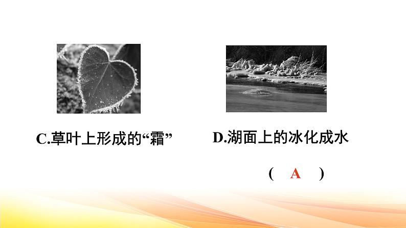 人教版(2024) 八年级上册物理第三章 物态变化 测试卷课件第7页