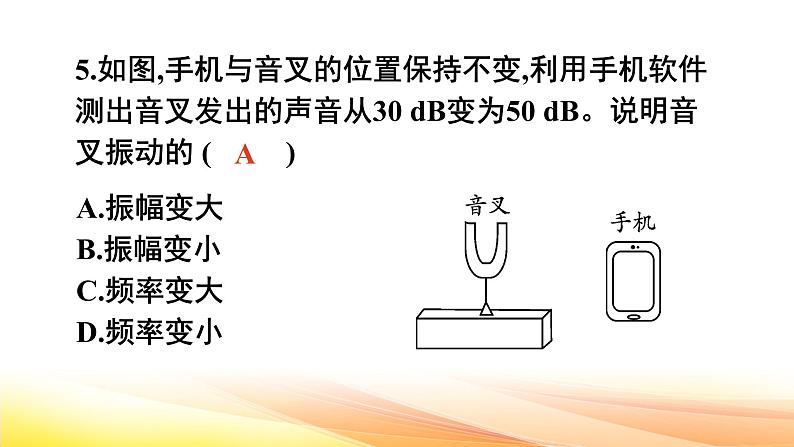 人教版(2024) 八年级上册物理第二章 声现象 测试卷课件第6页