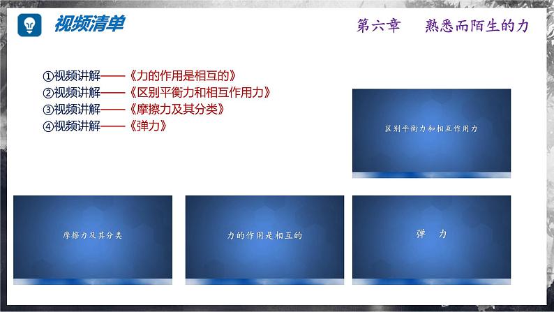 第六章++熟悉而陌生的力(单元复习课件) 第3页