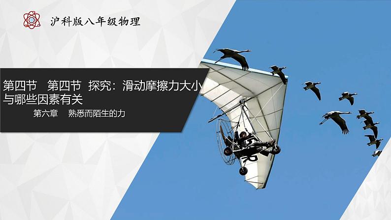 6.4+探究:滑动摩擦力大小与哪些因素有关(教学课件) 第1页