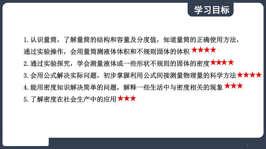 北師大版（2024）物理八年級(jí)下冊(cè)----6.3 密度的測(cè)量與應(yīng)用(課件）第2頁