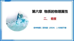 6.2 密度—初中物理八年级下册 同步教学课件+同步练习（苏科版2024）