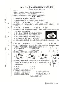 海南省省直辖县级行政单位临高县2024-2025学年九年级上学期1月期末物理试题