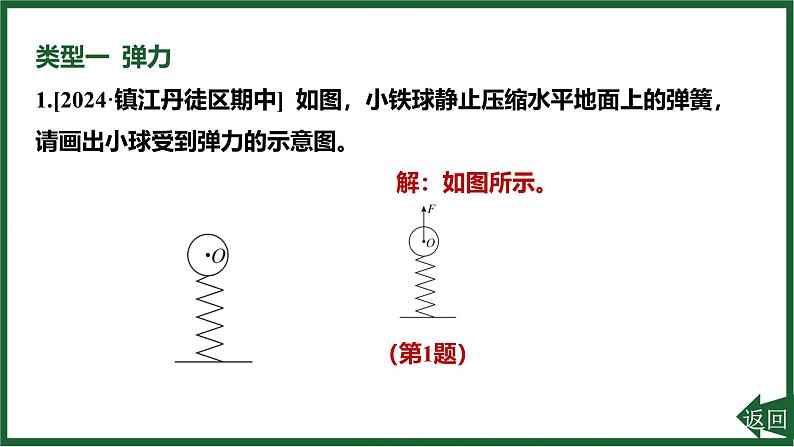 专项突破1 力的示意图课件-(2024版)人教版物理八年级下学期第2页