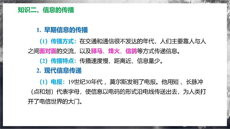 第十九章 走进信息时代(单元复习课件) 第6页