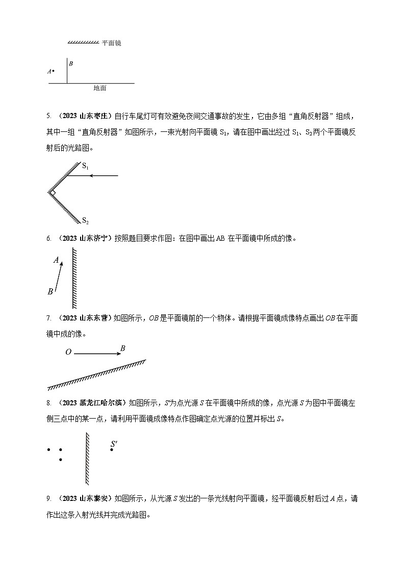 专题11 中考光学作图类问题(原卷版) 第2页