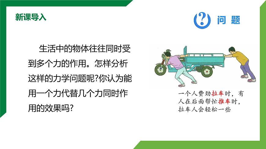 8.4《同一直線上二力的合成》精品課件第6頁(yè)