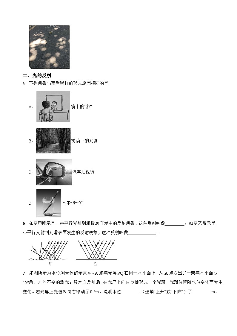 【满分备考攻略】2024-2025学年中考物理高频考点精练专题02光学第2页