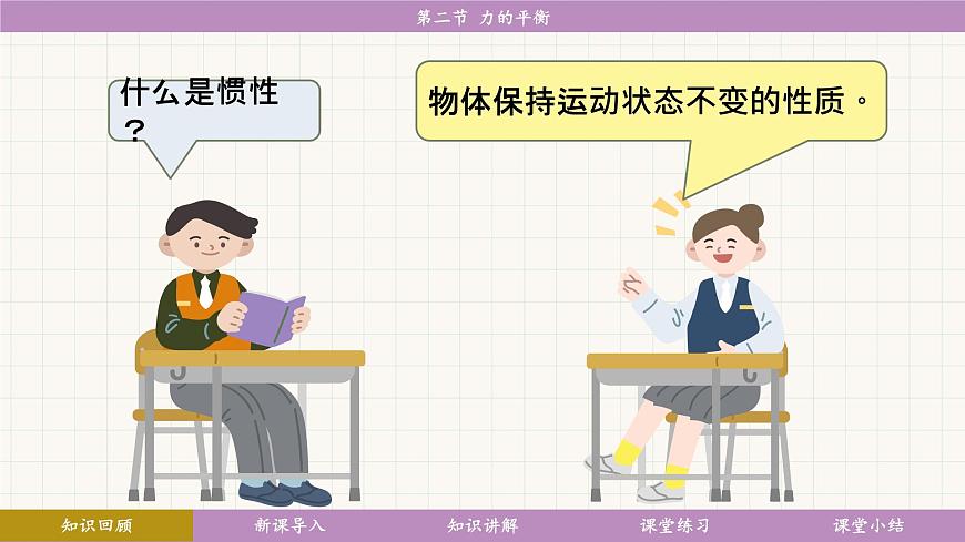 教科版（2024）物理八年級下冊 8.2力的平衡（課件）第4頁