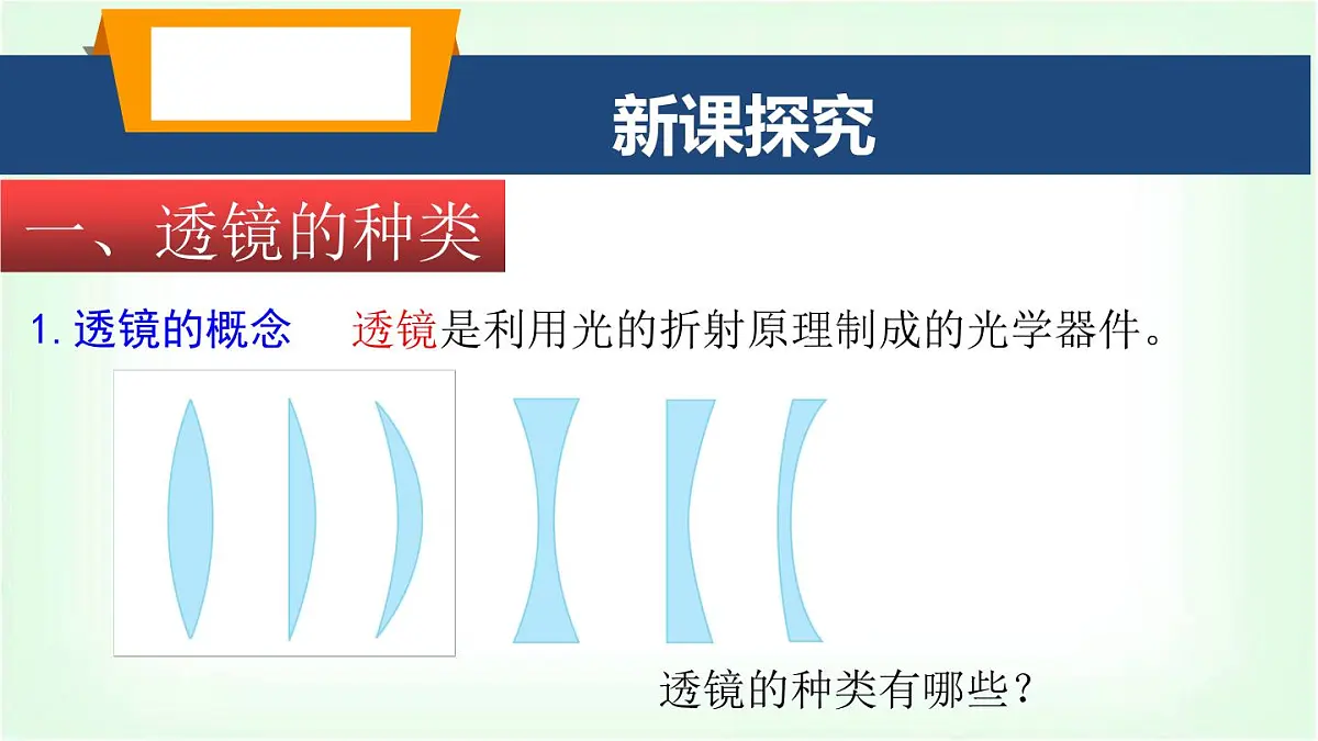 沪科版八年级物理第四章神奇的透镜第一节凸透镜与凹透镜课件第4页