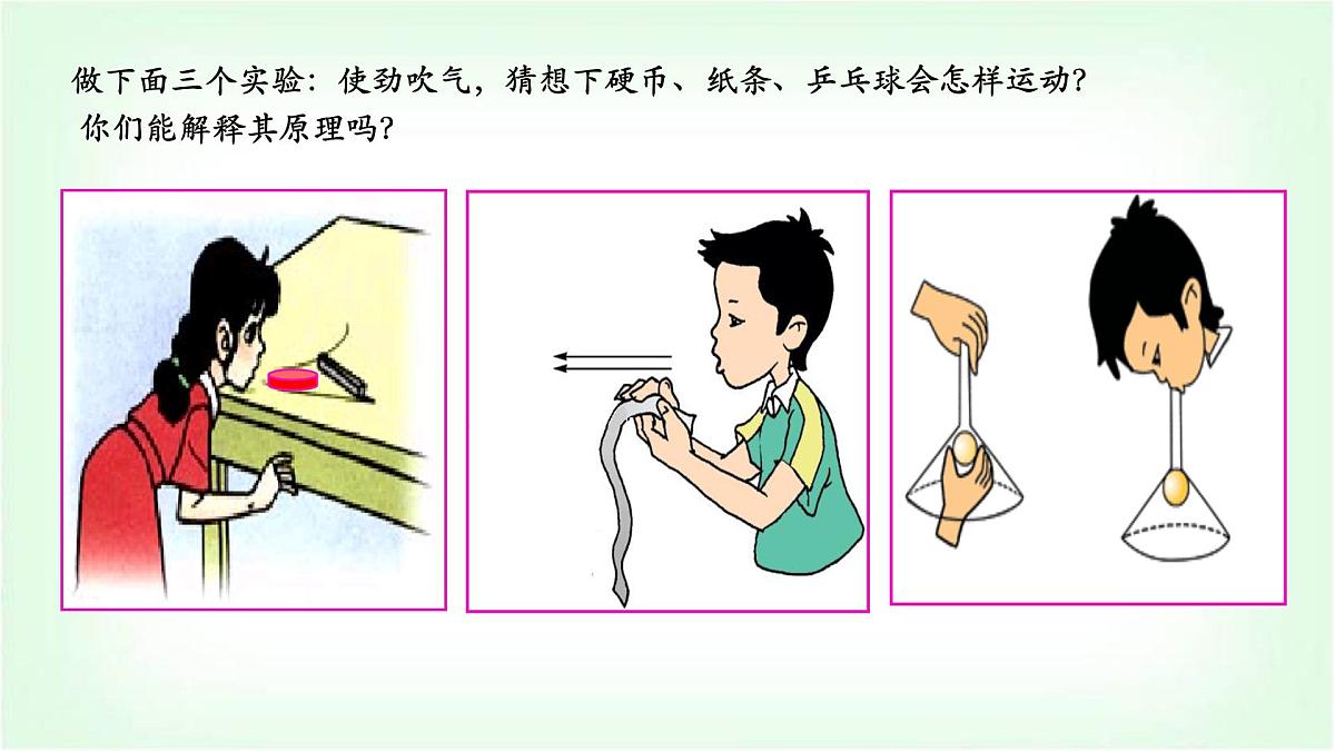 沪科版八年级物理第八章压强第四节流体压强与流速关系课件第7页