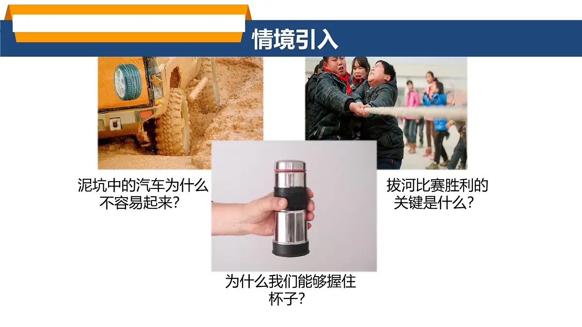 沪科版八年级物理第六章熟悉而陌生的力第四节探究:滑动摩擦力大小与哪些因素有关课件第2页