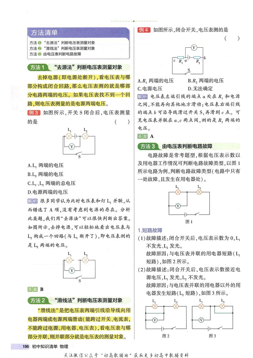 (第十六章电压电阻)2025版《初中知识清单》- 物理第3页
