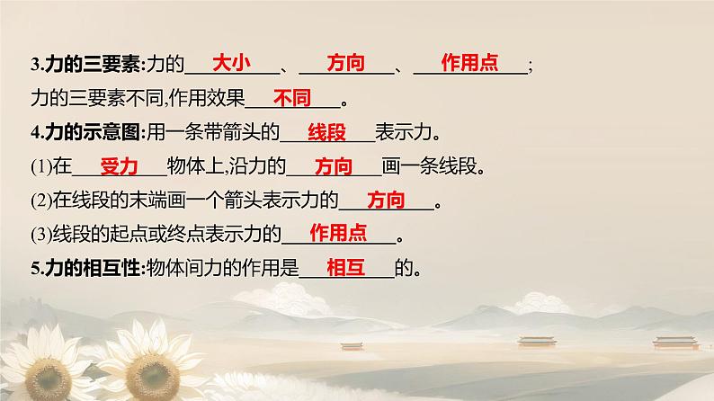 第七章 力 单元综合复习(课件)2024-2025学年人教版八年级物理下册第4页