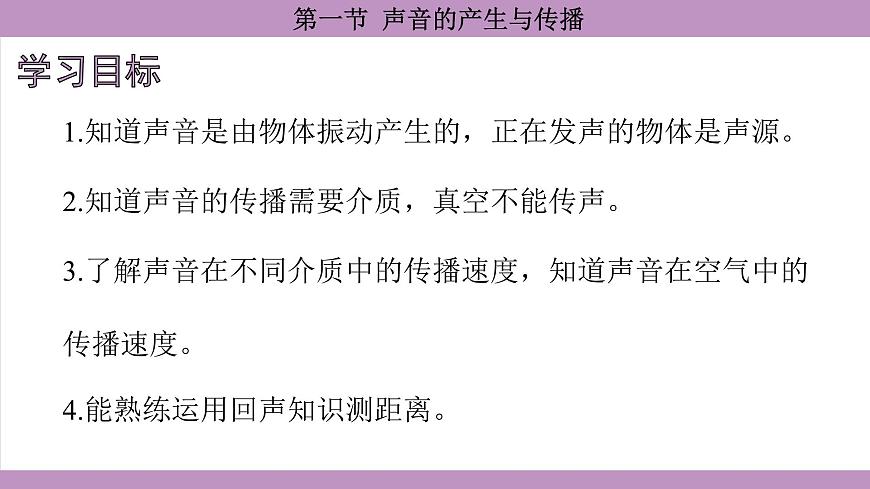 滬科版(2024)物理八年級(jí)全一冊(cè) 2.1聲音的產(chǎn)生與傳播(課件)第4頁(yè)
